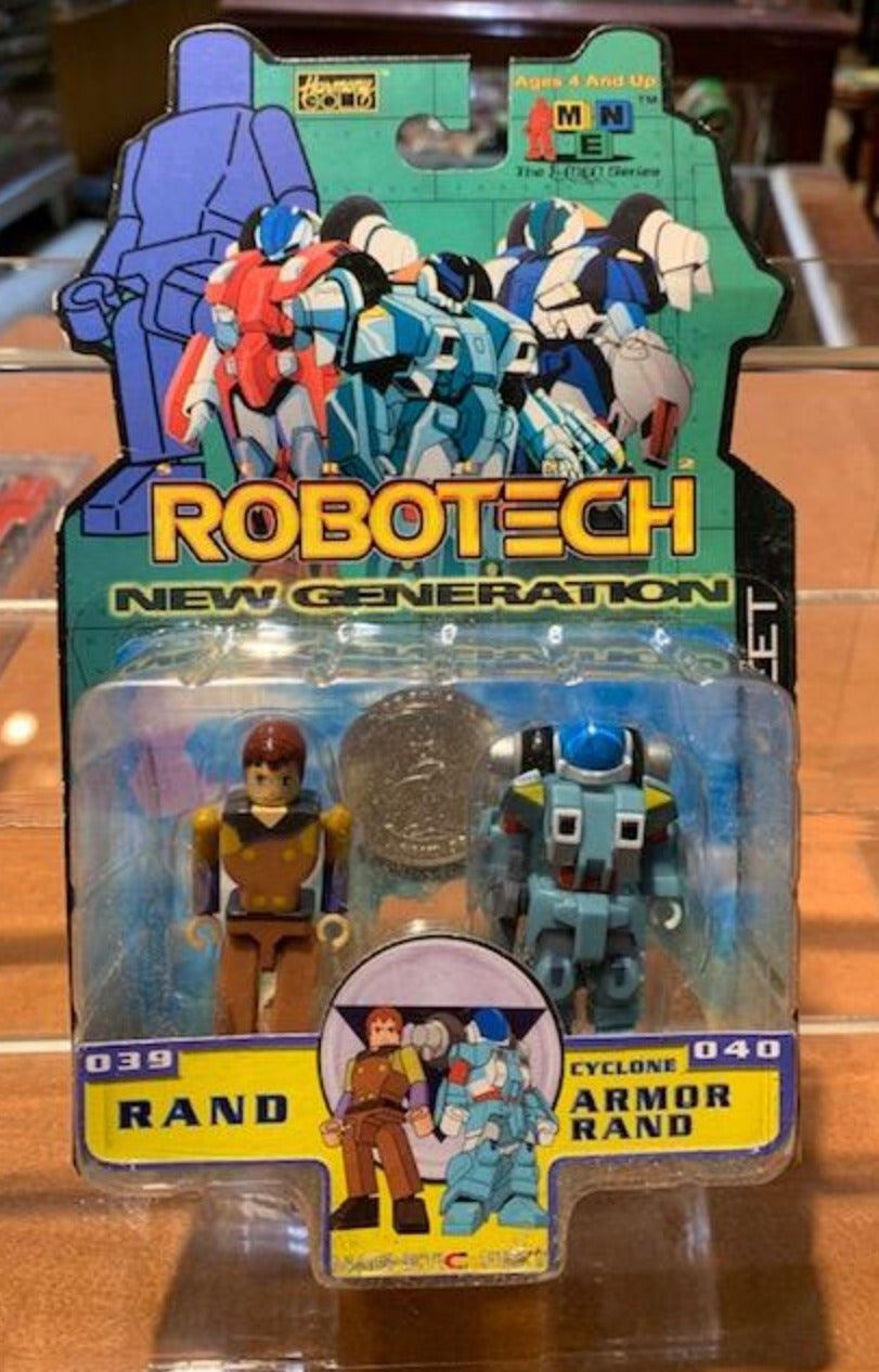 Toynami Robotech New Generation I-Men Magnetic Feet #039 #040 Cyclone Armor Rand Action Figure