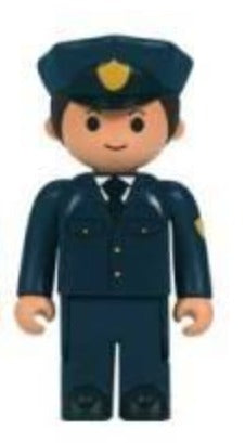 Medicom Toy 2004 Babekub 100% Part 1 Police Action Figure