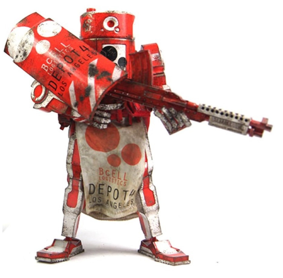 ThreeA 3A Toys 1/12 Ashley Wood WWRp Caesar BCell Depot 4 Los Angeles ver Vinyl Figure