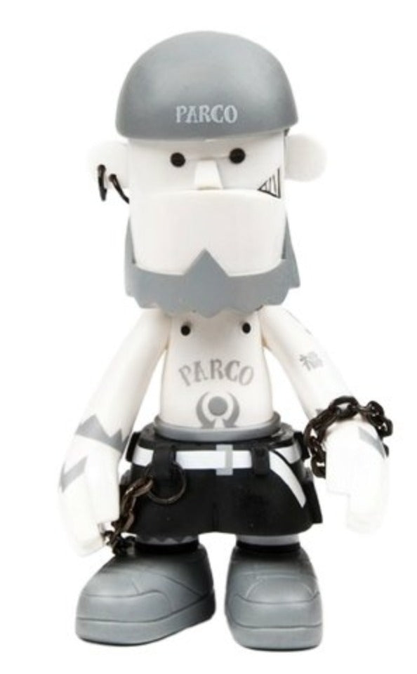 How2work 2001 Michael Lau Gardener Brian Monochrome ver 6" Vinyl Figure