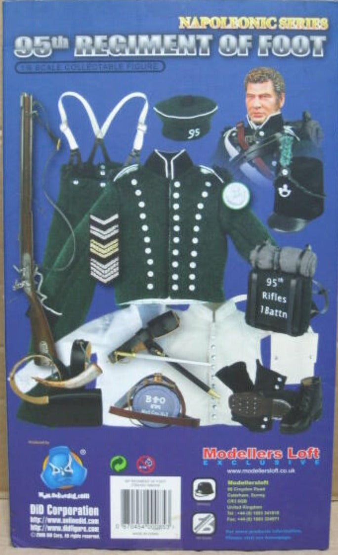 DID 1/6 12" Napoleonic Series 95th Regiment of Foot Modellers Loft Exclusive Dick Action Figure