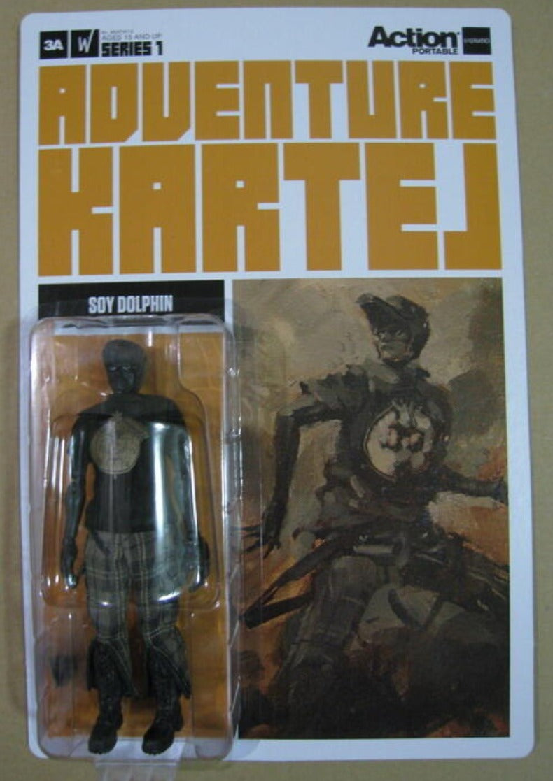 ThreeA 3A Toys 1/12 Ashley Wood Action Portable Adventure Kartel Soy Dolphin 6" Figure