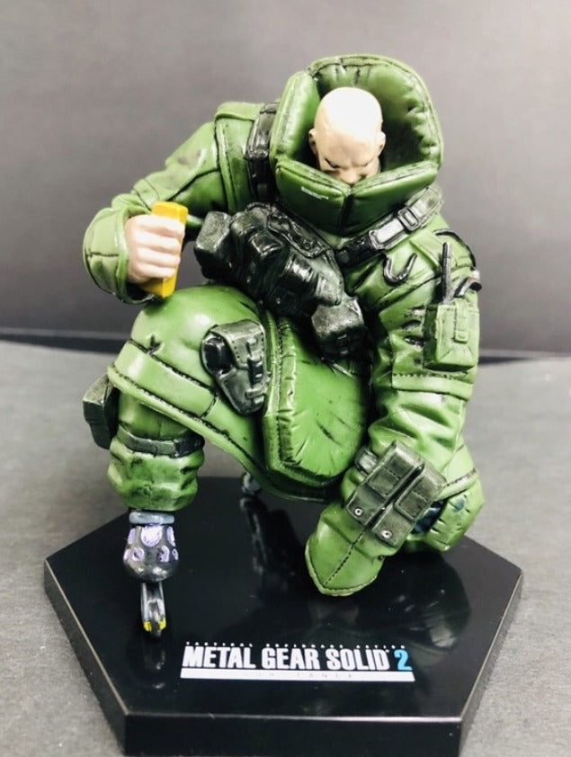 metal gear solid 2 action figures Konami 2004 Metal Gear Solid 2 Substance Collection Fatman Trading Fig – Lavits Figure