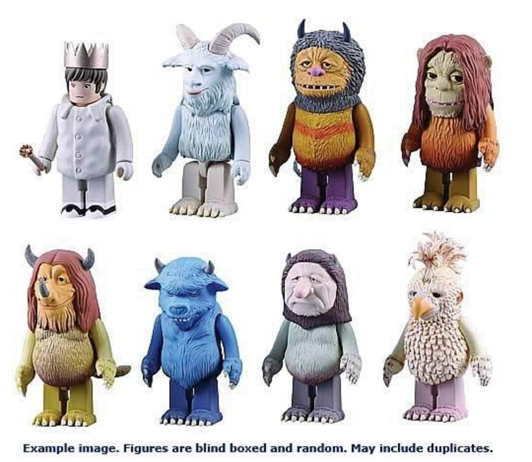 Medicom Toy Kubrick 100% Where The Wild Things Are 8 Figure Set