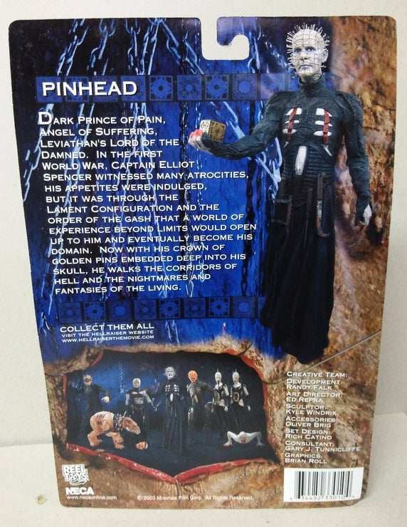 Reel Toys Neca Hellraiser Series One 1 Hellbound Pinhead Trading Figure