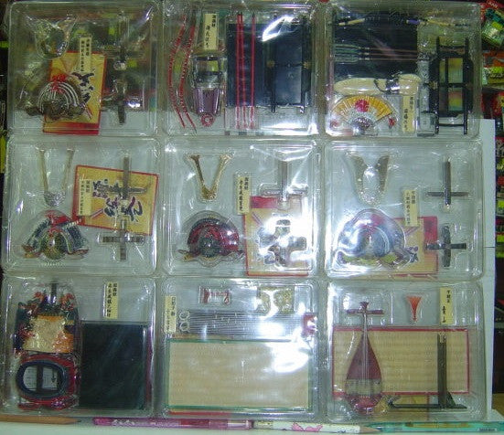 Mononofu Genpei Emaki 1/6 Miniature Ancient Samurai Helmet Sword 16+1 Secret 17 Weapon Figure Set - Lavits Figure
 - 4