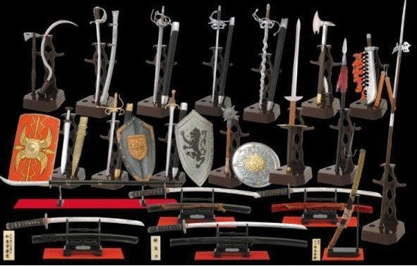 Mononofu Arms Weapon Collection Vol Part 1 20 Trading Collection Figure Set - Lavits Figure
 - 2