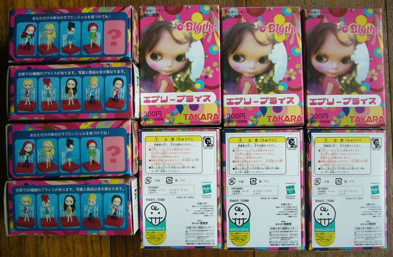 Takara Every Blythe 10 Unopened Box Random Mini Doll Trading Figure Set - Lavits Figure
- 1