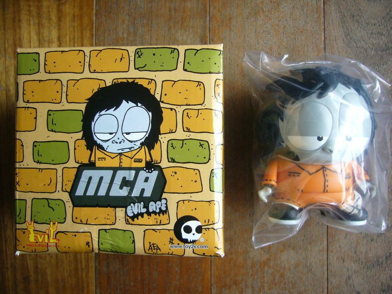 Toy2R 2007 MCA Evil Prison Ape Orange 6" Vinyl Figure 250 Limited - Lavits Figure
- 2