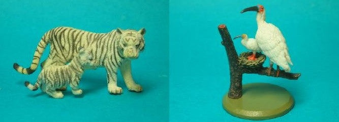 Bandai World Nature Animals Collection Asia Australia Ver. 17+2 Secret 19 Trading Figure Set - Lavits Figure
- 3