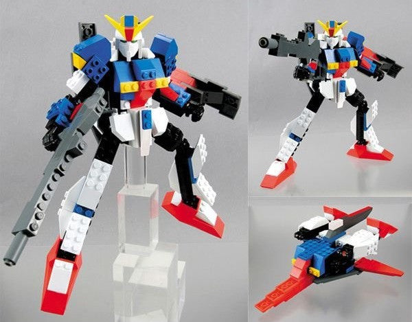 Bandai Megabloks BFS 04245 Gundam MSZ-006 Zeta Action Figure Set - Lavits Figure
- 1