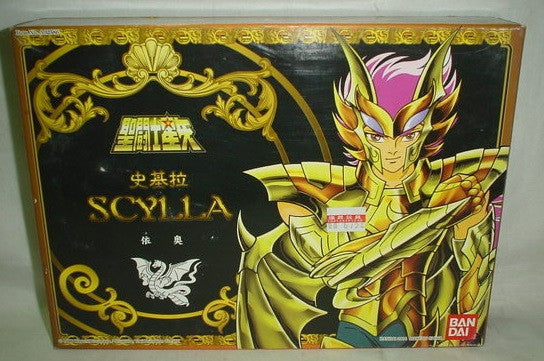 Bandai Saint Seiya Poseidon Myth Gold Scylla Io H.K. Vintage Ver. Plastic Action Figure Set - Lavits Figure
