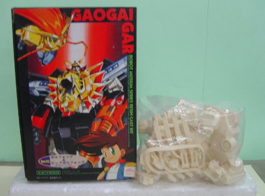 Kaiyodo Brave Sunrise Gaogaigar Robot Museum Series No RM 30 Volfogg & Bigvolfogg Cold Cast Model Kit Figure - Lavits Figure
- 2