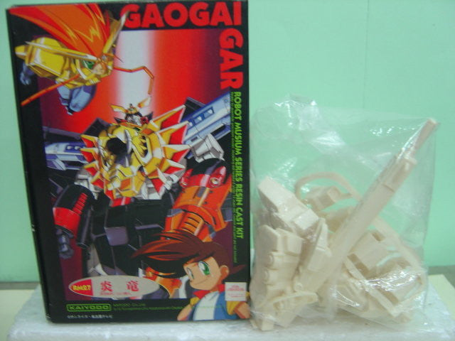 Kaiyodo Brave Sunrise Gaogaigar Robot Museum Series No RM 27 Enryu Cold Cast Model Kit Figure - Lavits Figure
- 2