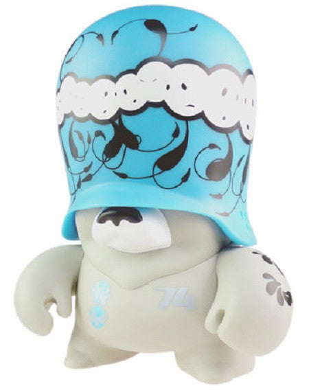 adFunture 2007 The London Police Teddy Troops Lads Trooper Blue Ver 10" Vinyl Figure - Lavits Figure