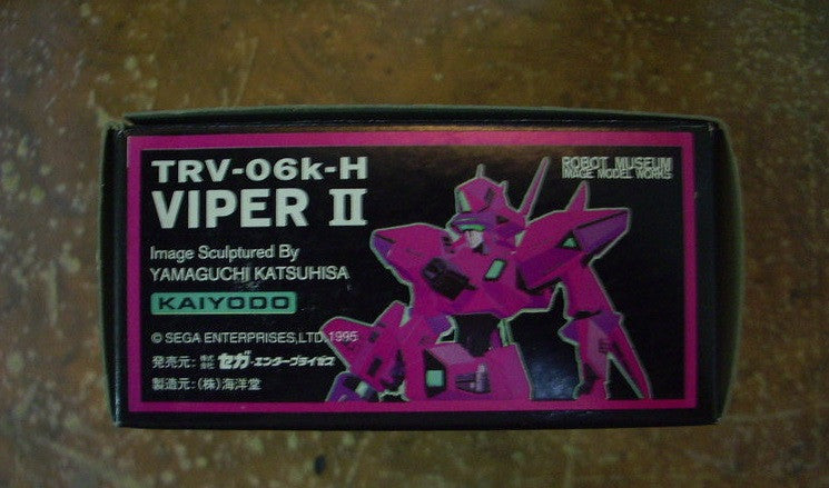Kaiyodo 1995 Sega Virtual On Cyber Troopers Robot Museum Image Works TRV-06k-H Viper II Cold Cast Model Kit Figure - Lavits Figure
- 2