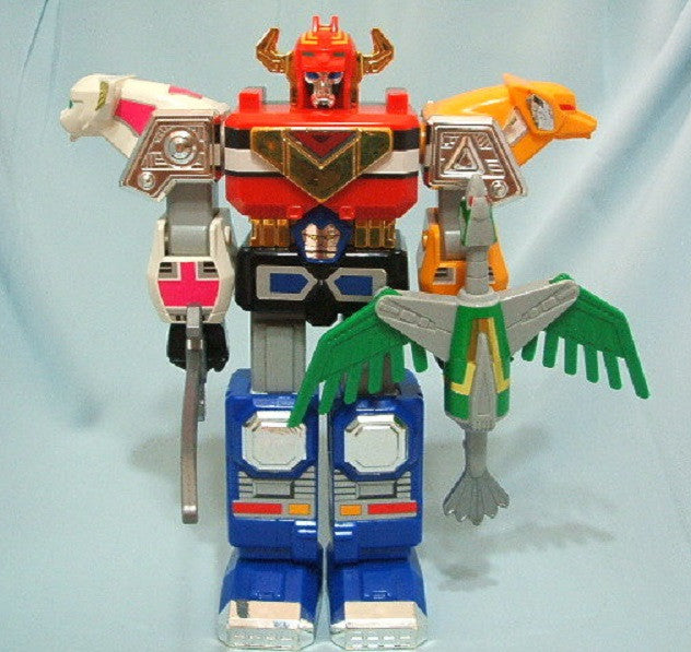 Bandai Power Rangers Lost Galaxy Gingaman Megazord Action Figure - Lavits Figure
- 1