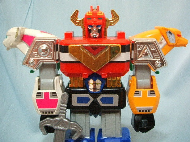 Bandai Power Rangers Lost Galaxy Gingaman Megazord Action Figure - Lavits Figure
- 2