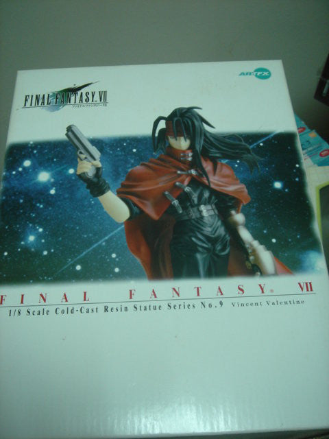 Kotobukiya Artfx 1/8 Final Fantasy VII 7 Vincent Valentine Resin Cold Cast  Statue Figure