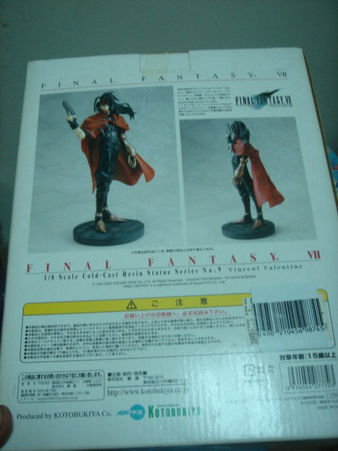 Kotobukiya Artfx 1/8 Final Fantasy VII 7 Vincent Valentine Resin Cold Cast Statue Figure - Lavits Figure
 - 2