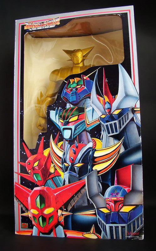 Marmit The Fierce Legend Of Super Robots SR Getter Gold Ver Vinyl Collection Figure - Lavits Figure