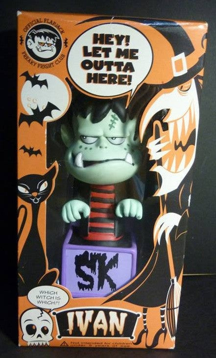 FlapJack Toys 2006 Spooky Kookys Ivan 6" Vinyl Figure - Lavits Figure