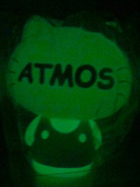 Secret Base Atmos Sanrio Hello Kitty Grow In The Dark GID Ver. 6.5" Vinyl Figure - Lavits Figure
 - 2