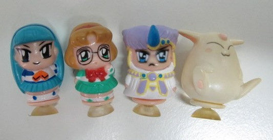 Sega 1994 Clamp Magic Knight Rayearth Gashapon 4 Mini Figure Set - Lavits Figure