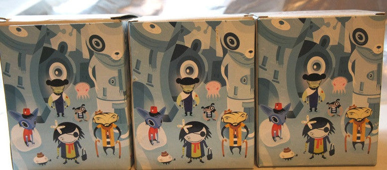 Flying Cat 2004 Nathan Jurevicius Scarygirl Snow T Bear Set 4" Vinyl Figure Set - Lavits Figure
- 2