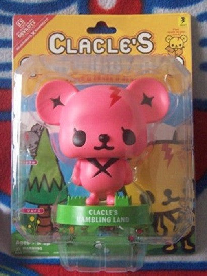 Devilrobots Clacle's Rambling Land Craze Pink 5" Vinyl Figure - Lavits Figure