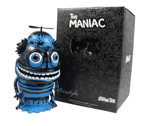 MINDstyle 2008 Skwak The Maniac Blue Ver 8" Vinyl Figure - Lavits Figure
 - 1