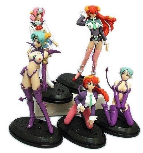 Millennium DGP Digital Gals Paradise Viper GTS Gashapon 5 Mini Figure Set - Lavits Figure
- 1