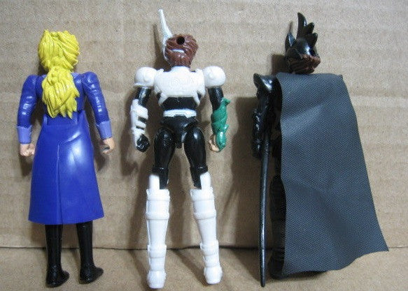 Vintage Kurumada Masami BTX B't-X 3 4" Action Trading Figure Set - Lavits Figure
- 2