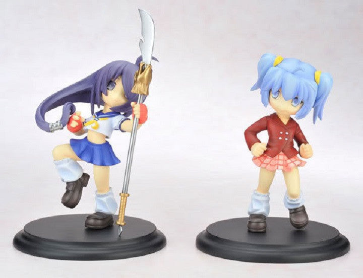 Uart Micro Pop Show SD Ikki Tousen Kanu Unchou Ryofu Housen Pvc Figure Set - Lavits Figure
- 1