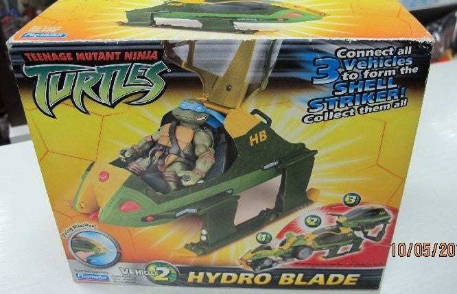 Playmates TMNT Teenage Mutant Ninja Turtles Shell Striker Vehicle 2 Hydro Blade Figure Set - Lavits Figure