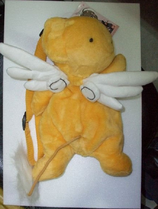 Bandai Clamp Card Captor Sakura Kero Chan 14" Plush Doll Bag Figure - Lavits Figure