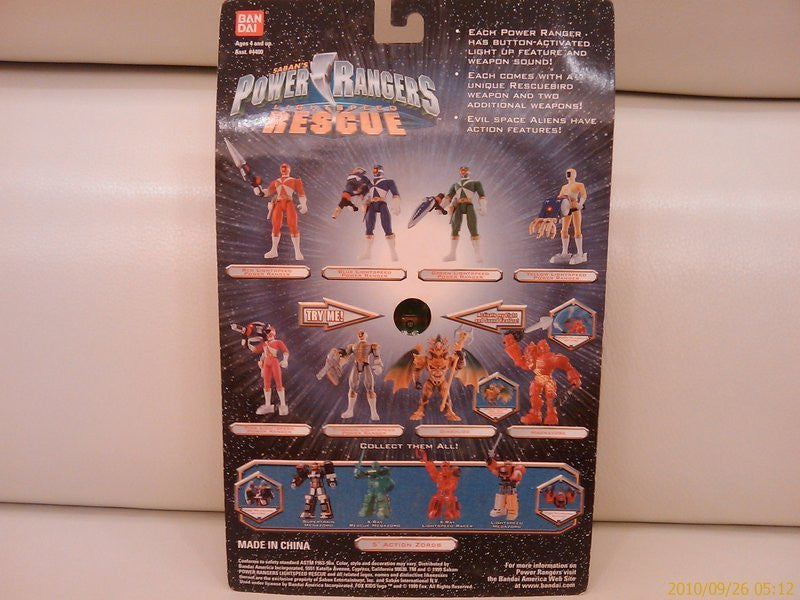 Bandai Power Rangers Gogo Five V Lightspeed Rescue Green Fighter Action Figure - Lavits Figure
- 2