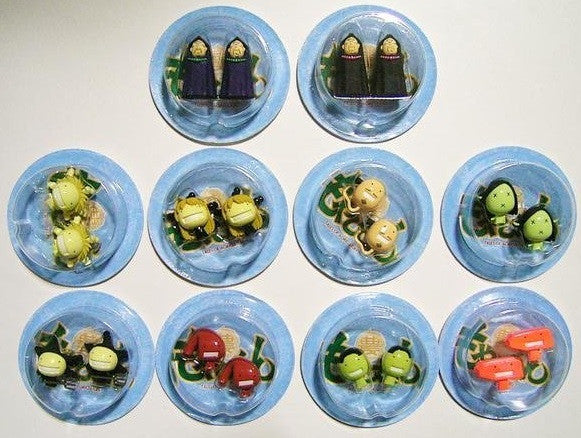 Kaiyodo Koro Koro Tales Of Agriculture Gashapon Part 4 9+1 Secret 10 Magnet Figure Set - Lavits Figure