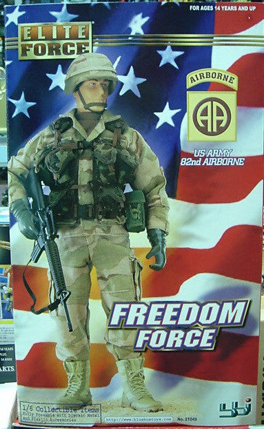 BBi 12" 1/6 Collectible Items Elite Force Us Army 82nd Airborne Freedom Action Figure - Lavits Figure
- 1