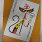 Toy2R 2005 Qee Shag SDCC Ox-Op Jester Joker Cat 8" Vinyl Figure - Lavits Figure
 - 2