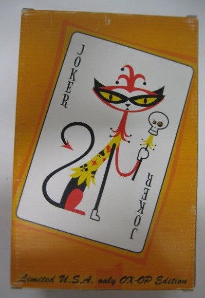 Toy2R 2005 Qee Shag SDCC Ox-Op Jester Joker Cat 8" Vinyl Figure - Lavits Figure
 - 2