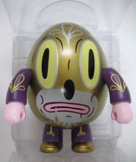 Toy2R 2006 Qee Gary Baseman Hump-Qee Dump-Qee Gold Ver 8" Vinyl Figure - Lavits Figure
