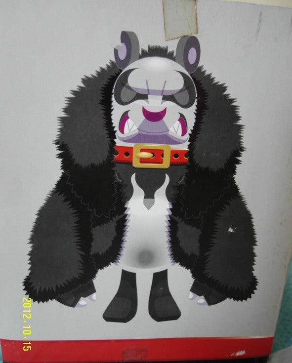 Toy2R 2004 Touma Knuckle Bear King Black Ver. 8" Vinyl Figure - Lavits Figure
 - 3