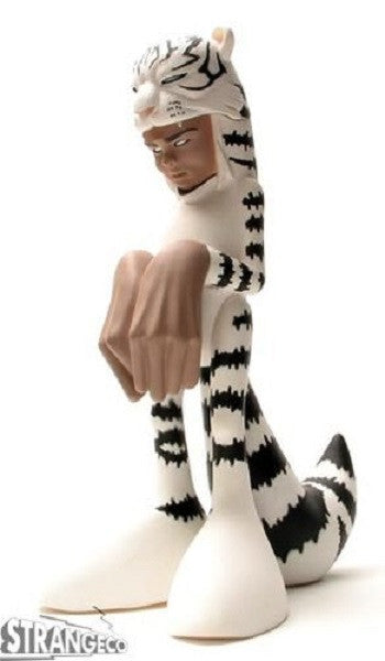 StrangeCo 2004 Sam Flores Tiger Baby White Ver. 7" Vinyl Figure - Lavits Figure