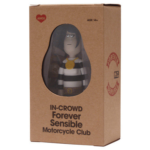 Amos Toys James Jarvis In-Crowd Forever Sensible Motorcycle Club Alison Vinyl Figure - Lavits Figure
 - 2