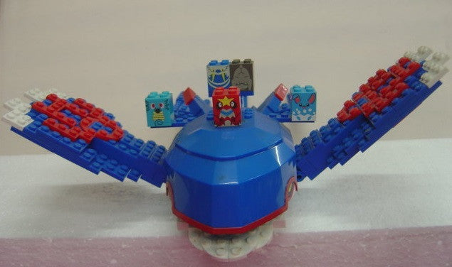 Bandai Megabloks PM04198 Pokemon Pocket Monster Advanced Generation Kyogre Figure Used - Lavits Figure
- 1