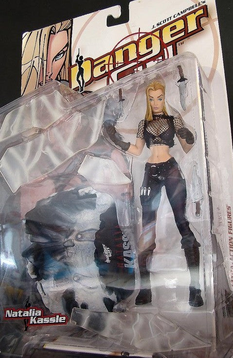 McFarlane Toys J Scott Campbell Danger Girl Natalia Kassle Trading Collection Figure - Lavits Figure