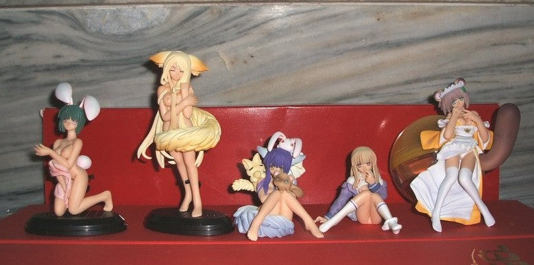 Millennium DGP Digital Gals Paradise Gashapon You Are Tails Animal 5 Mini Figure Set - Lavits Figure
- 2