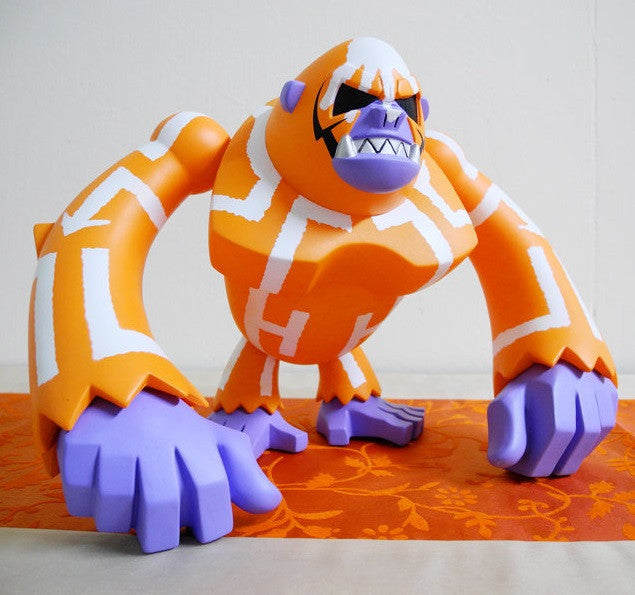Wonderwall 2007 Touma Bonga Konga Orange Ver. 7" Vinyl Figure - Lavits Figure