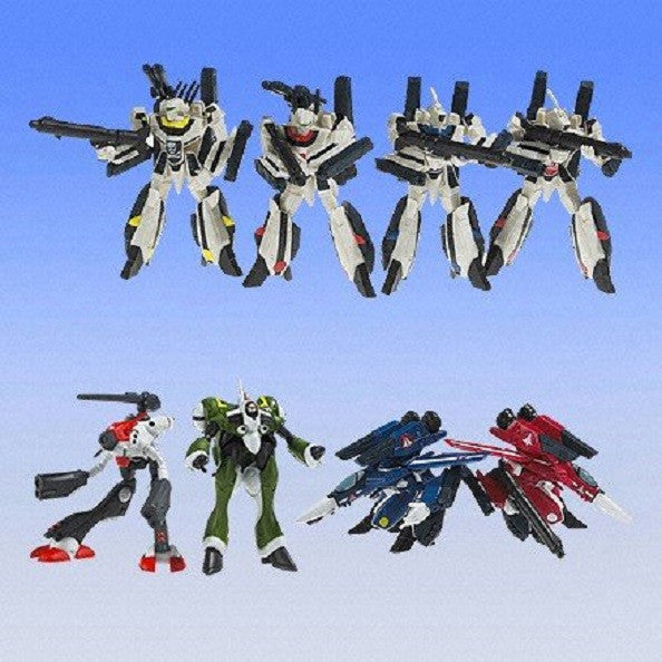 Bandai Macross Gashapon Third Mission 8 Trading Collection Figure Set - Lavits Figure